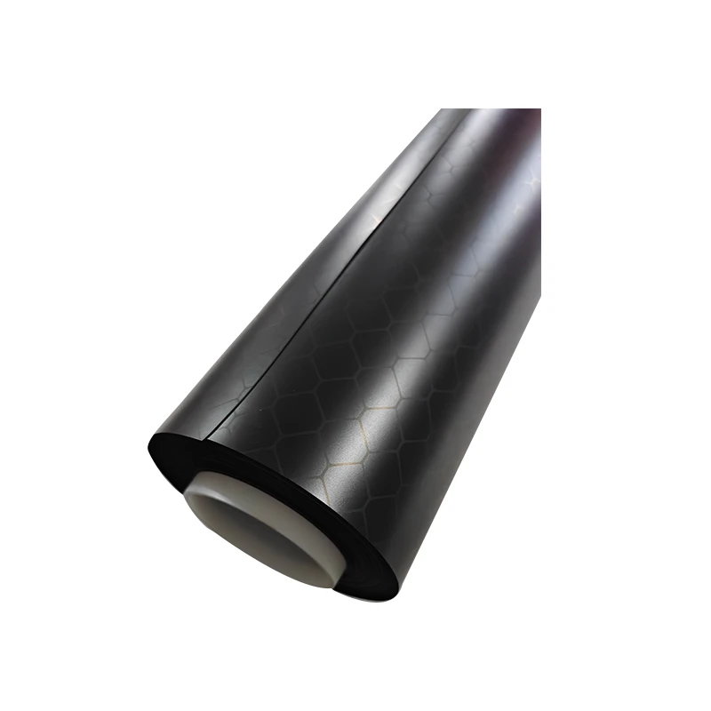 Black PVC Grid Curtain